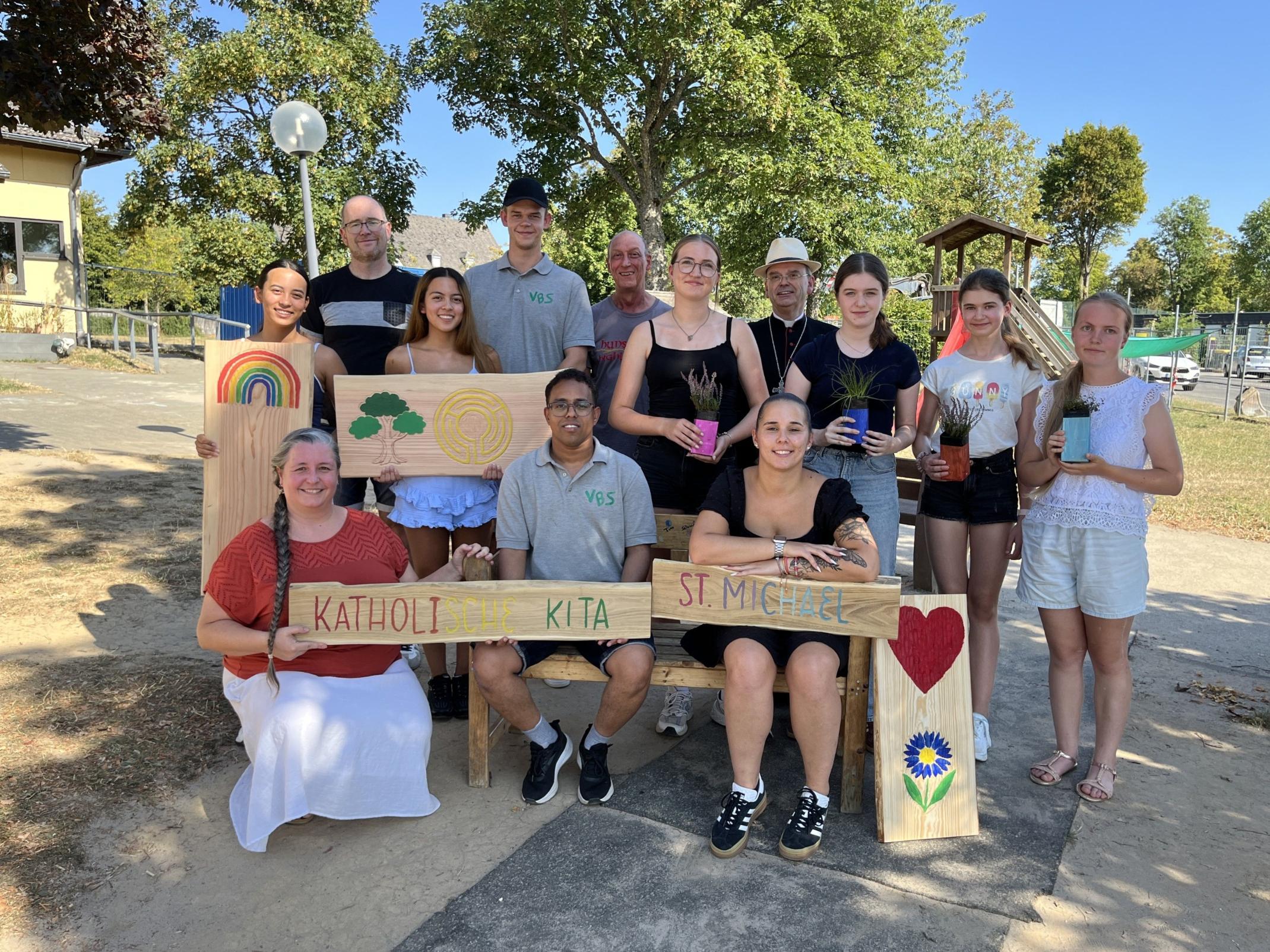 Gruppenfoto der Firmgruppe