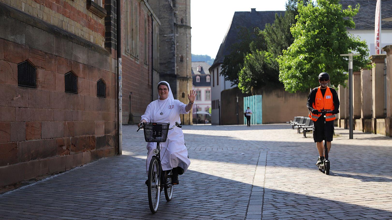 Schwester Gerhild radelt für einen guten Zweck (Archivfoto)