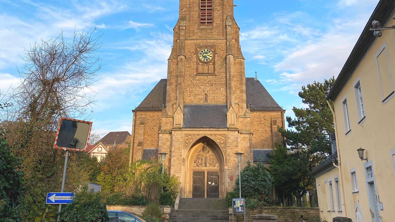 Die katholische Kirche St. Matthäus in Bad Sobernheim.