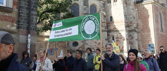 Der Klimastreik im September 2019 - vor der Corona-Pandemie - Foto: Bistum Trier