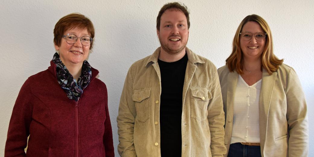 Carola Fleck (Tholey), Maximilian Schmitt (Saarlouis) und Silvia Pfundstein (Neunkirchen) sind die ersten drei strategischen Engagemententwickler*innen im Visitationsbezirk Saarbrücken.