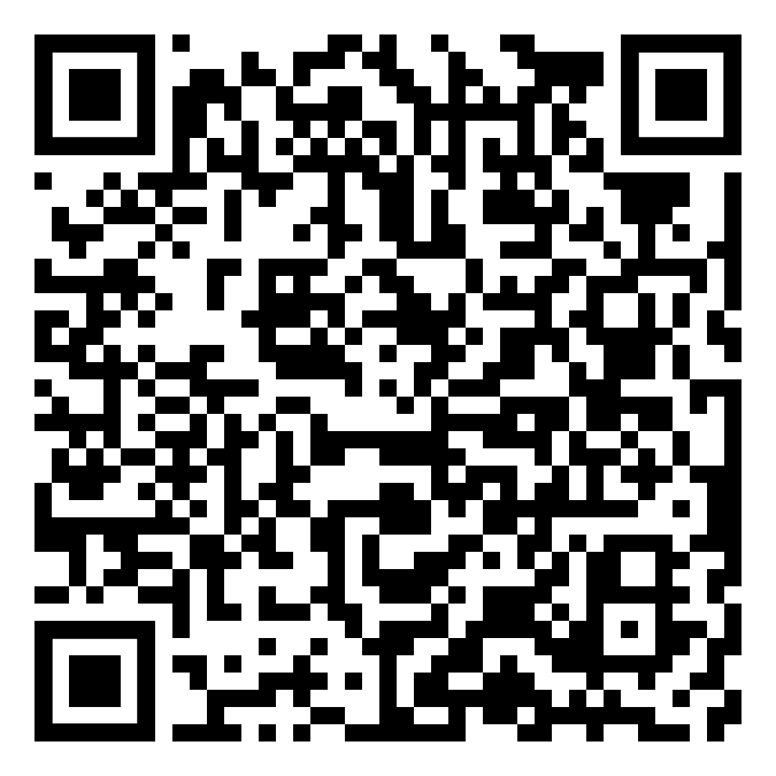 Das Bild zeigt einen QR COde zur Tonpost App.