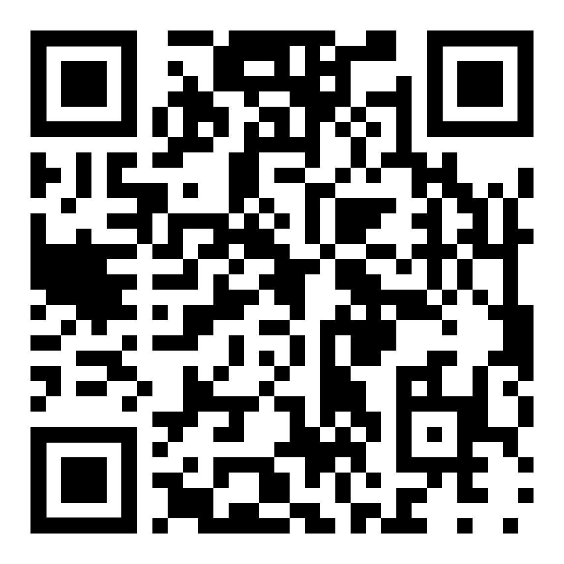 Das Bild zeigt einen QR COde zur Tonpost App.