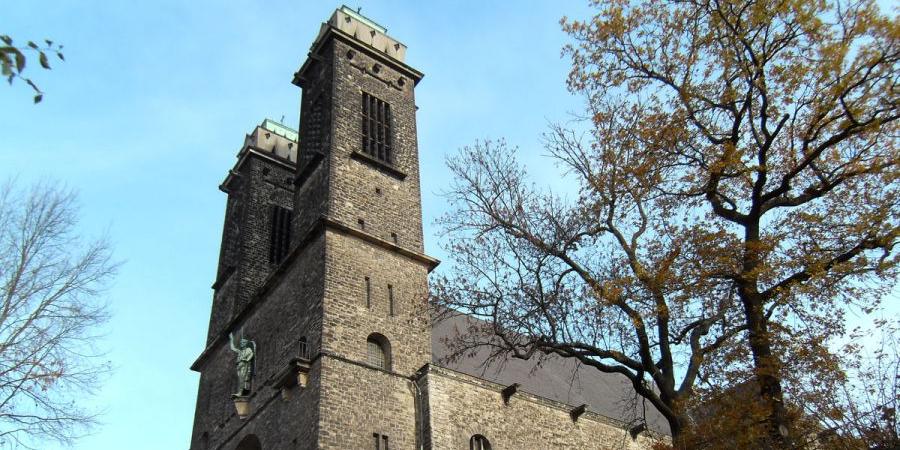 Die Kirche St. Michael im Saarbrücker Stadtteil St. Johann