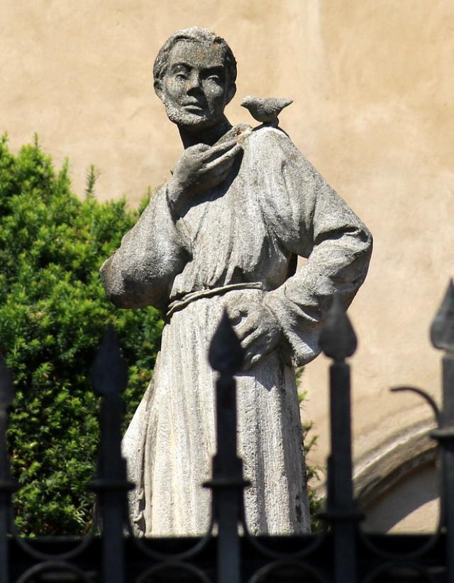 Statue Franziskus