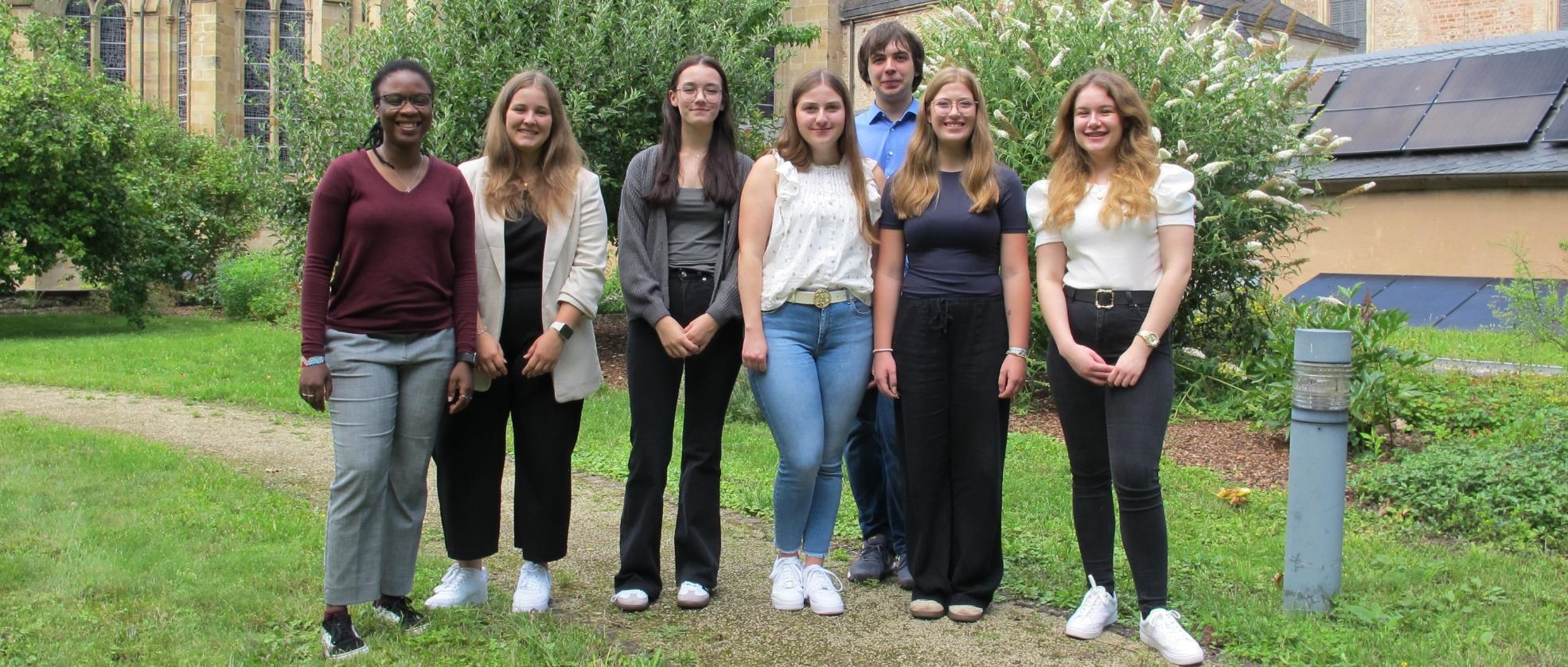 Gruppenbild im Bischofgarten
